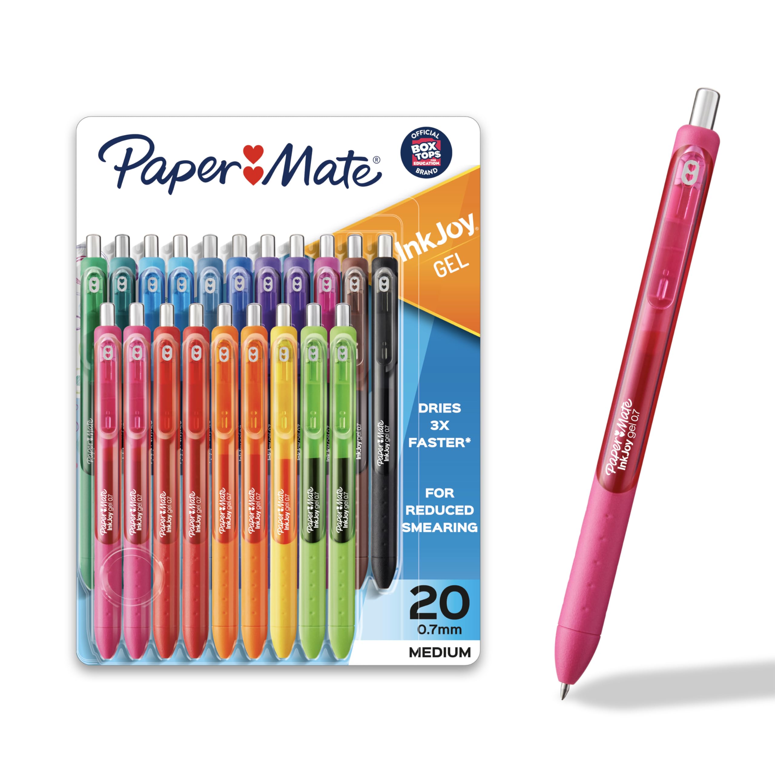 Paper Mate InkJoy Gel Pens Medium Point (0.7mm) for Students and Office Workers
| Paper Mate InkJoy Medium Point Gel Pe